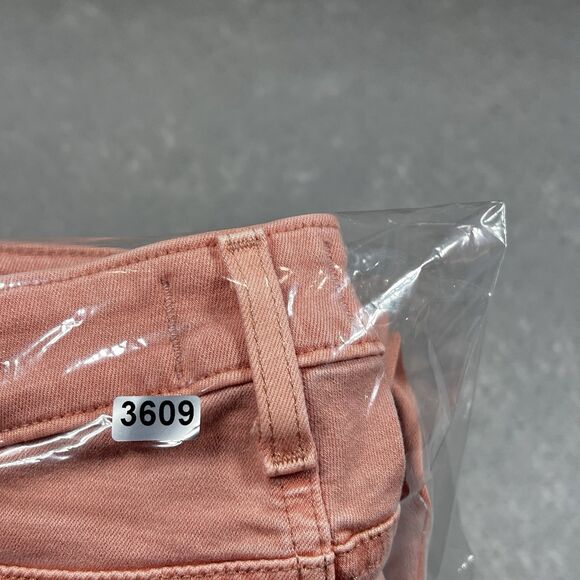 Paige Jeans Womens Size 28 Faded Petal Pink Verdugo Ankle Jeans Pockets - Picture 13 of 15